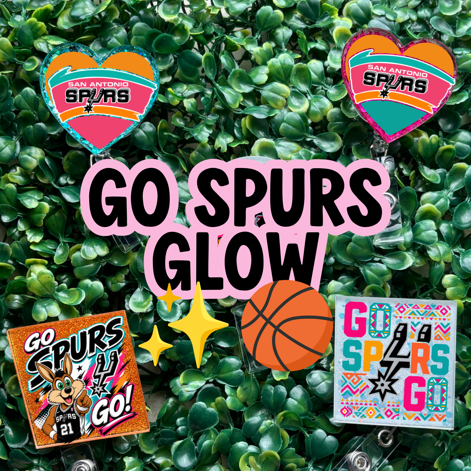 Go Spurs Glow ✨🏀