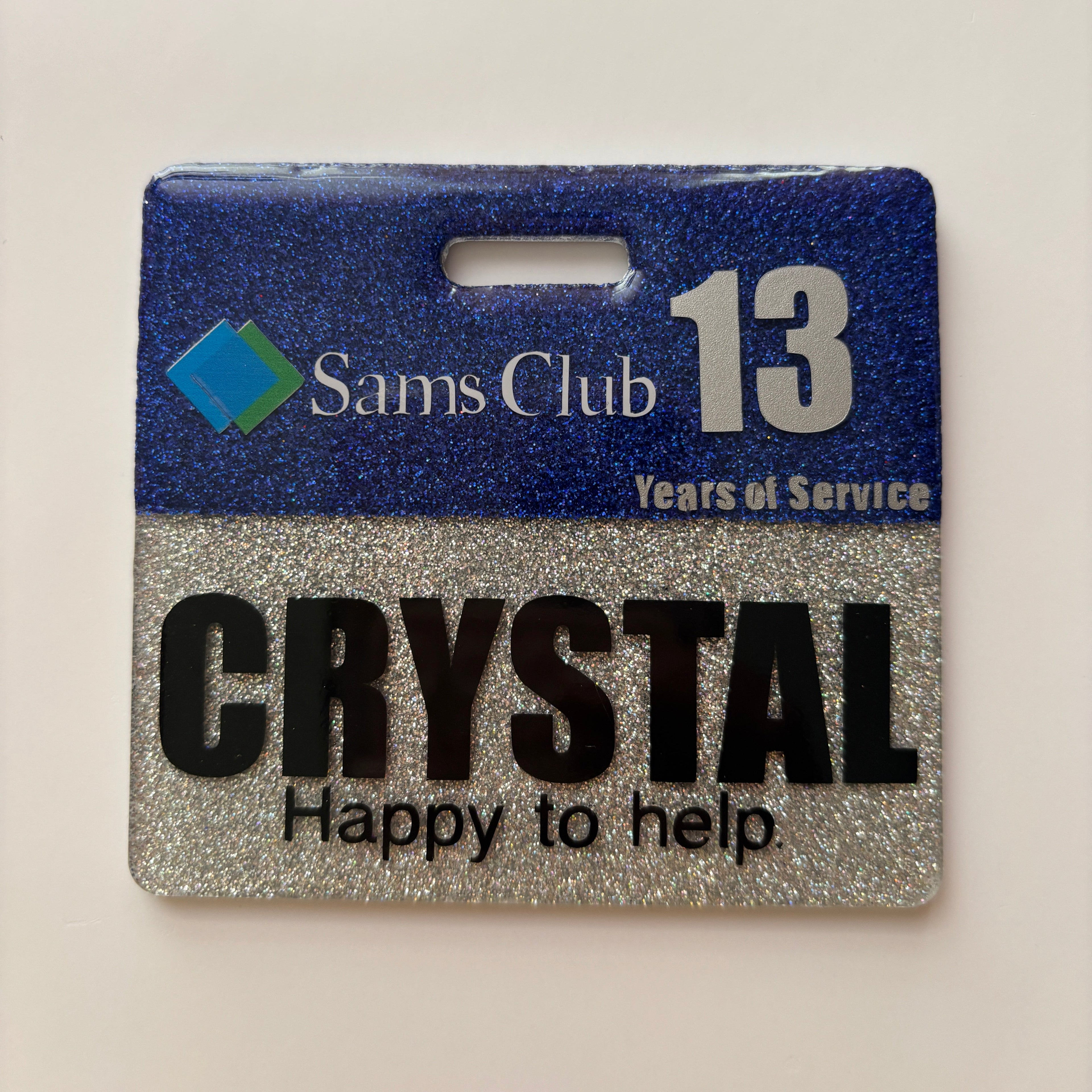 Sams Club Name Badge