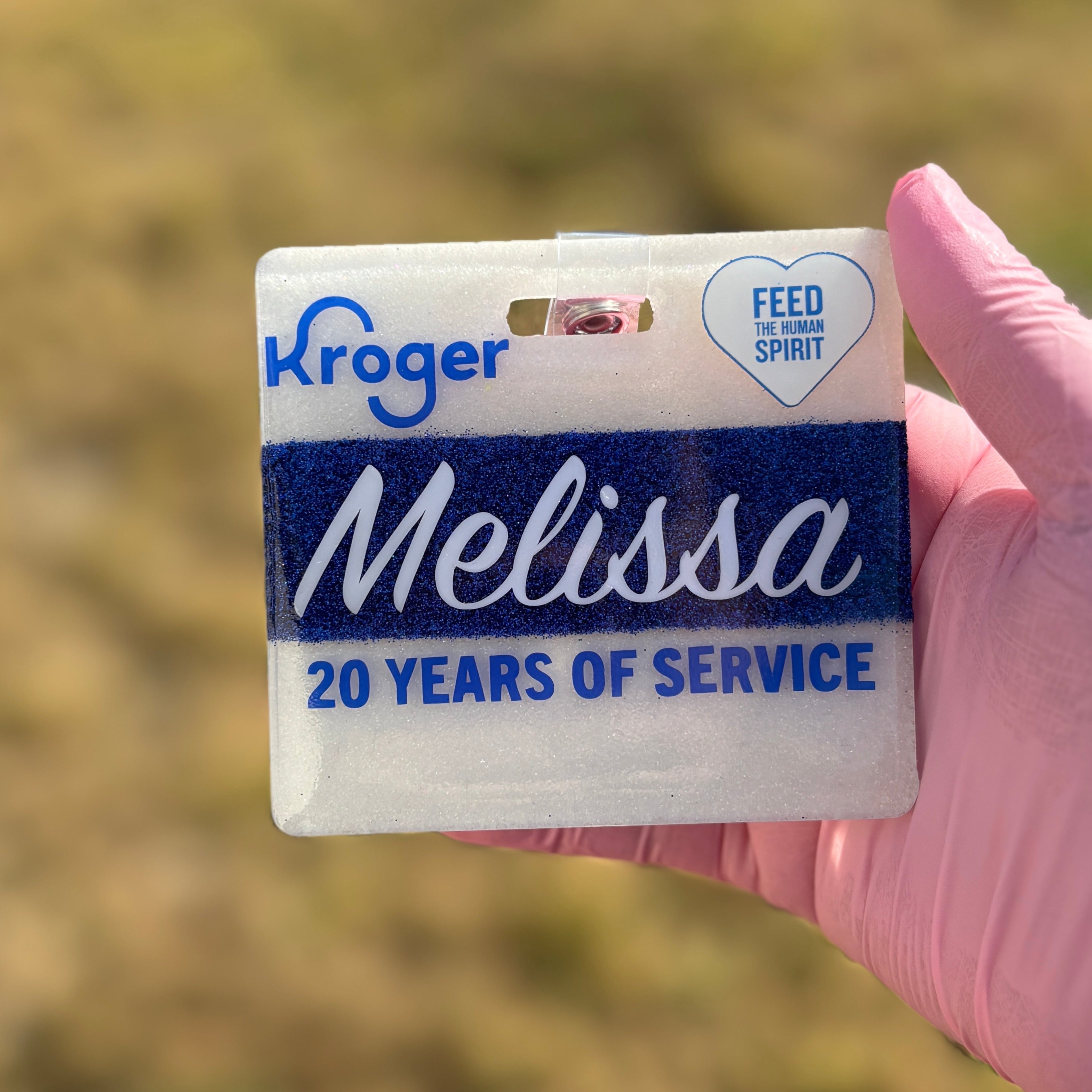 Kroger Name Badge
