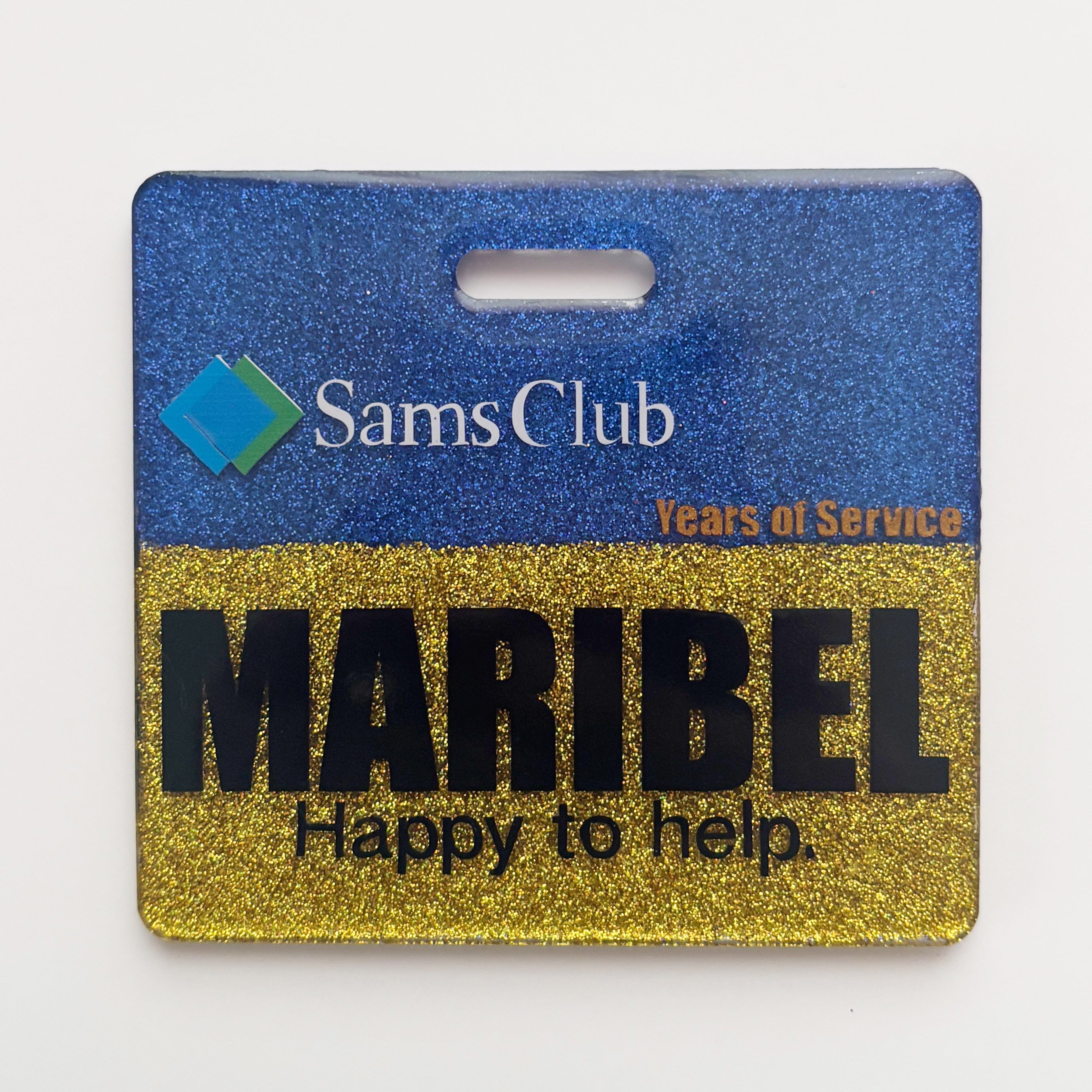 Sams Club Name Badge