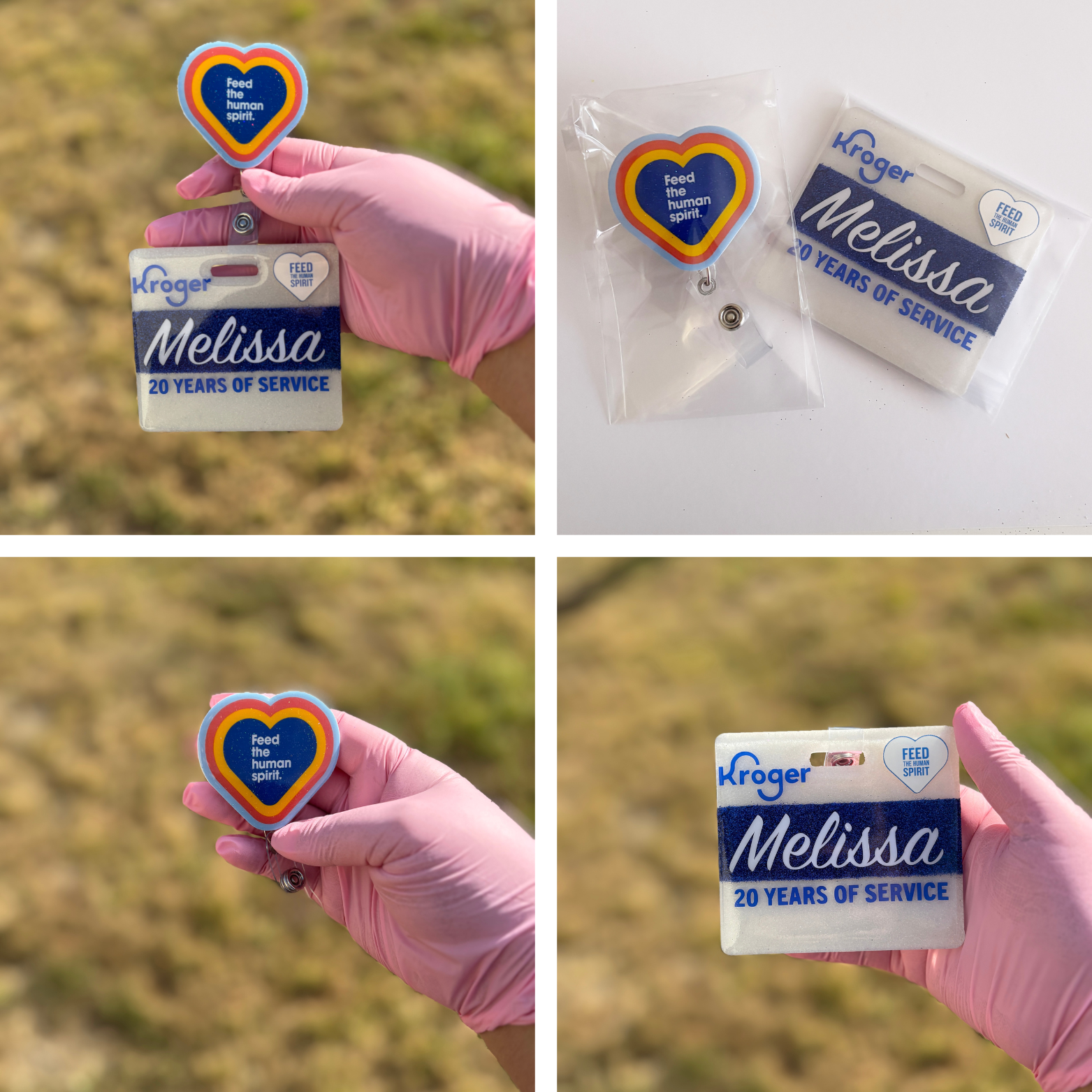 Kroger Name Badge