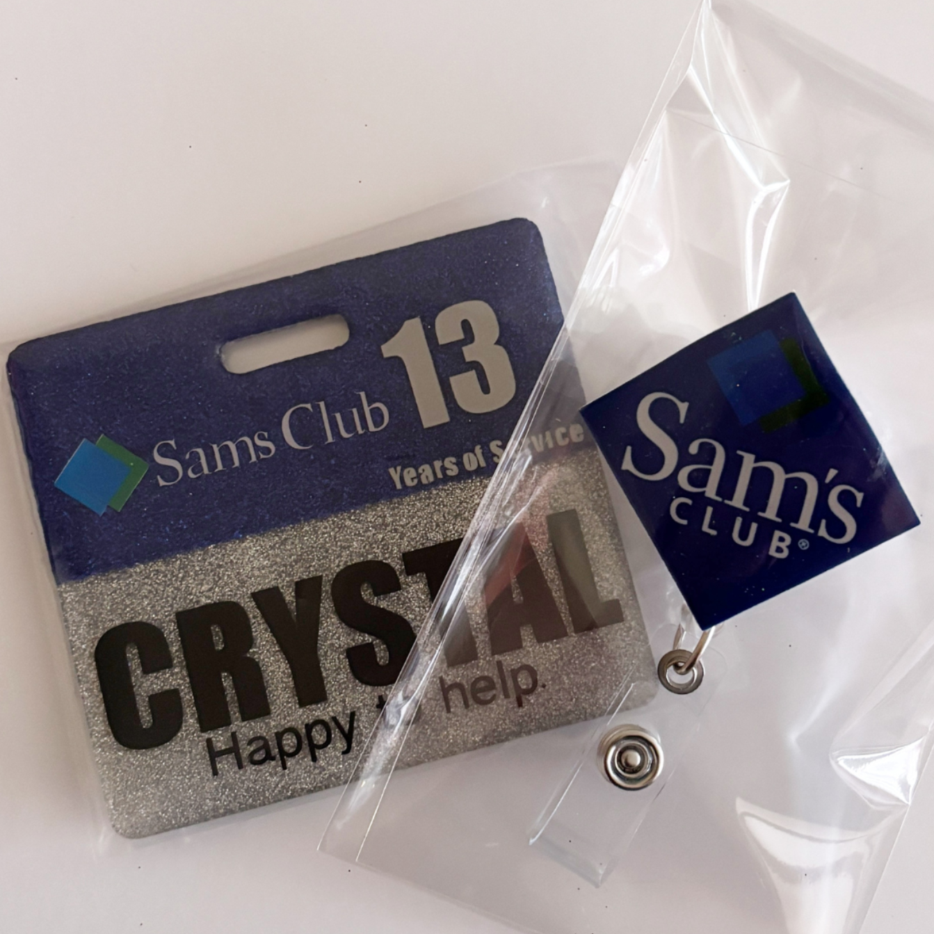 Sams Club Name Badge